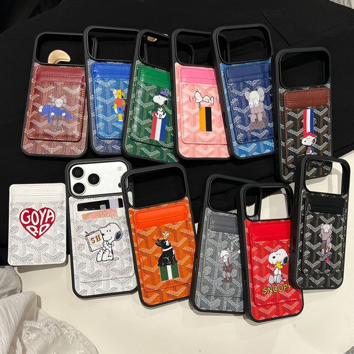 iphone16 ケース Goyard風 かっこいい 流行り