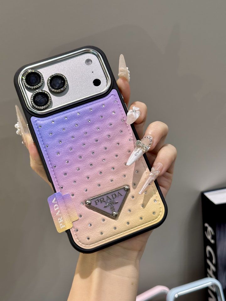 プラダ風アウトドア高校生軽量iphone17promaxケースブランドPRADAスマホケース