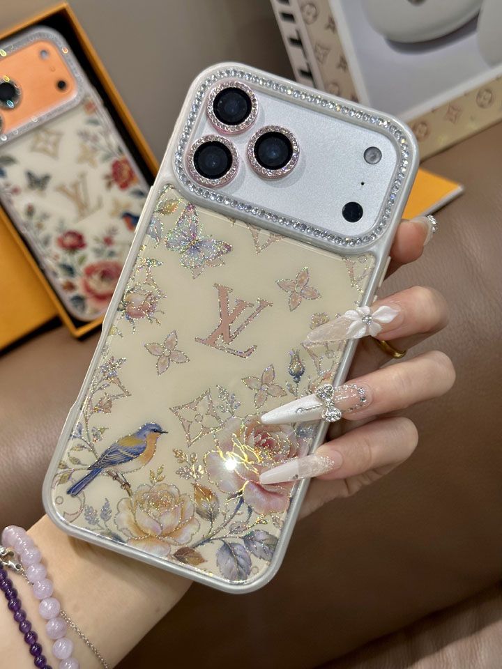 ルイヴィトン風アウトドア高校生軽量iphone17promaxケースブランドLVスマホケース