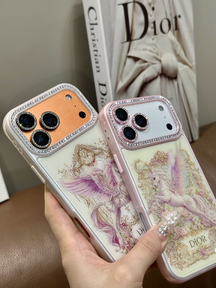 面白いカップル耐衝撃ディオール風iphone16ケースブランドDIORスマホケース