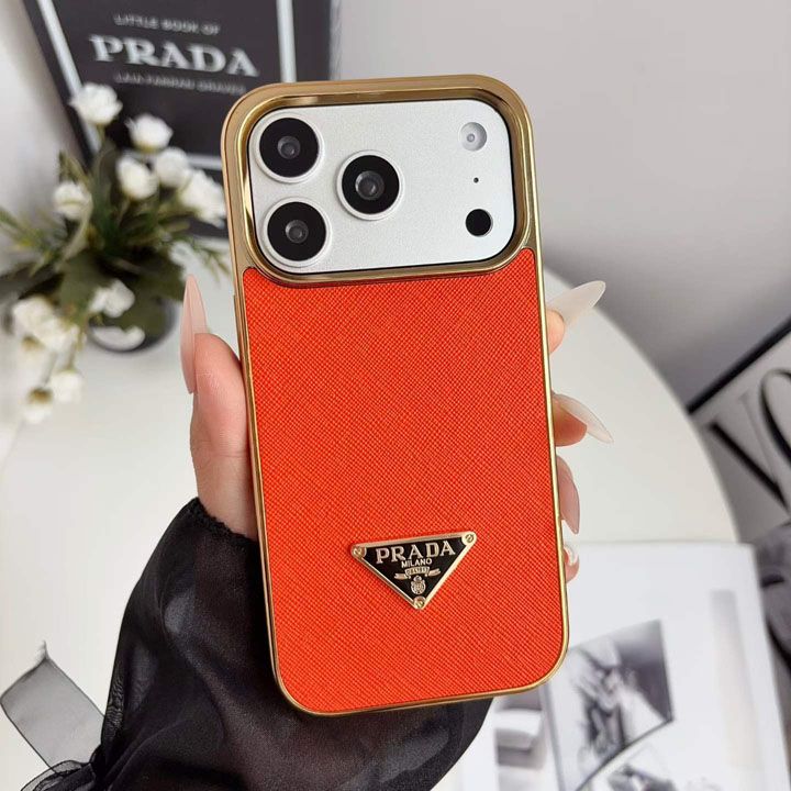 iphone16 pro ケース Prada風 人気 おしゃれ