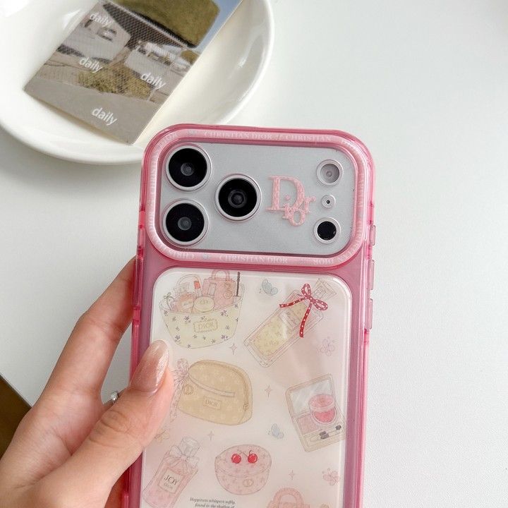 かわいいレディースキラキラディオールiphone18proケースブランド