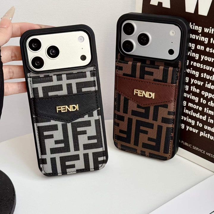iphone17 pro max ケース フェンディ風 かわいい アウトドア