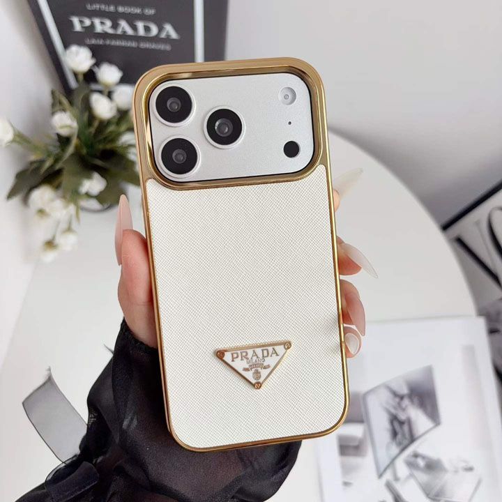 iphone18 pro ケース Prada風 かっこいい ストリート