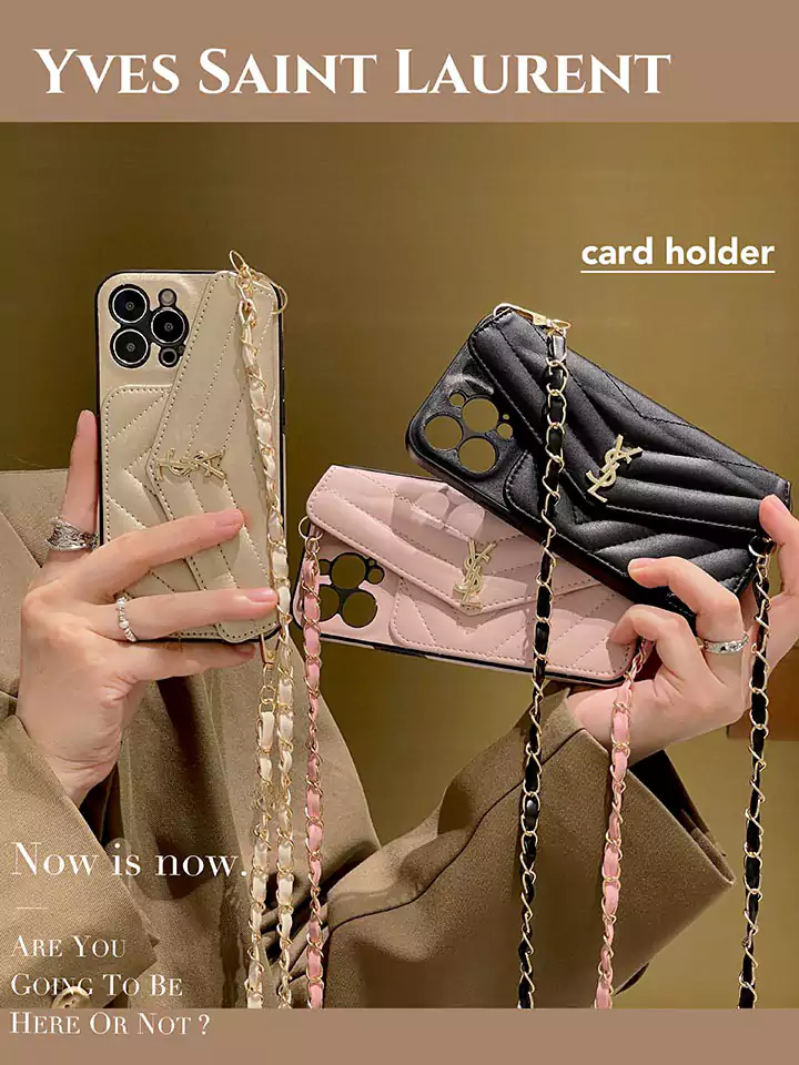 iphone17 ケース イヴサンローラン風 カード 入れ シンプル 大人