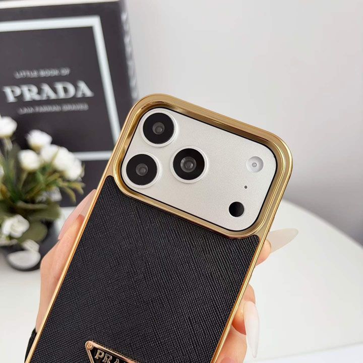 iphone17 pro max ケース Prada風 かわいい アウトドア