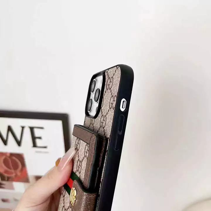 iphone17 pro ケース グッチ風 カード入れ ショルダー おしゃれ レディース