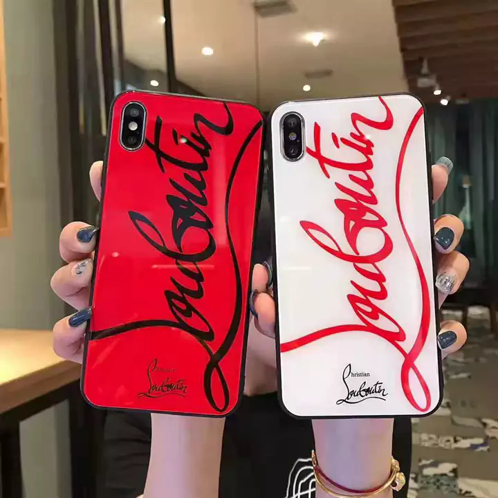 iphone13 ケース クリスチャンルブタン風 面白い