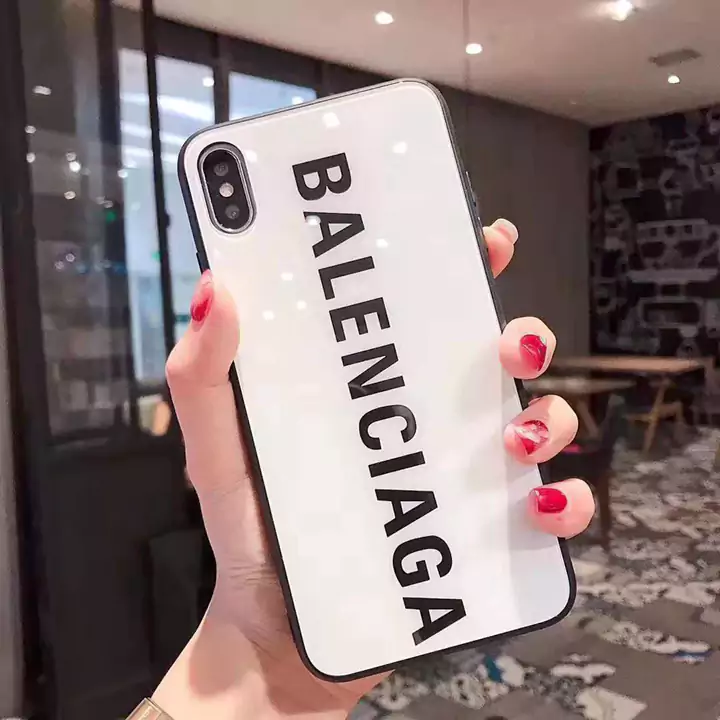 iphone16 pro ケース バレンシアガ ブランド 流行り 高校生 四角保護
