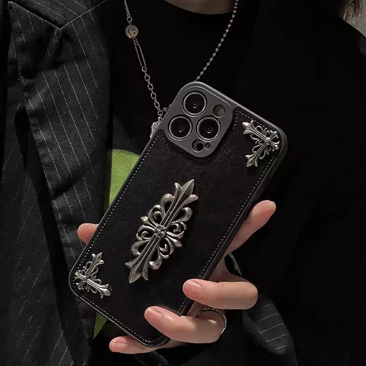 iphone SE ケース Chrome Heart 風 安い 芸能人