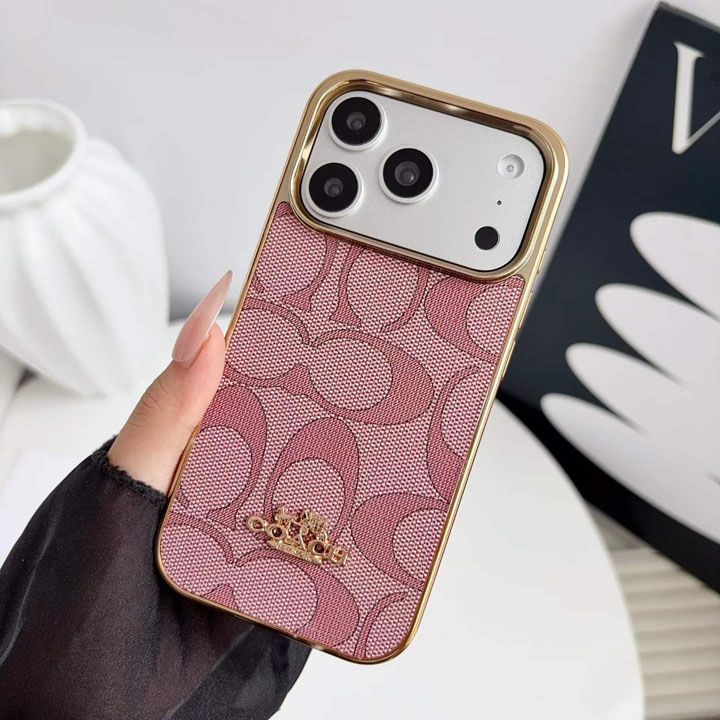 iphone18 fold 携帯 ケース コーチ風 かっこいい ストリート