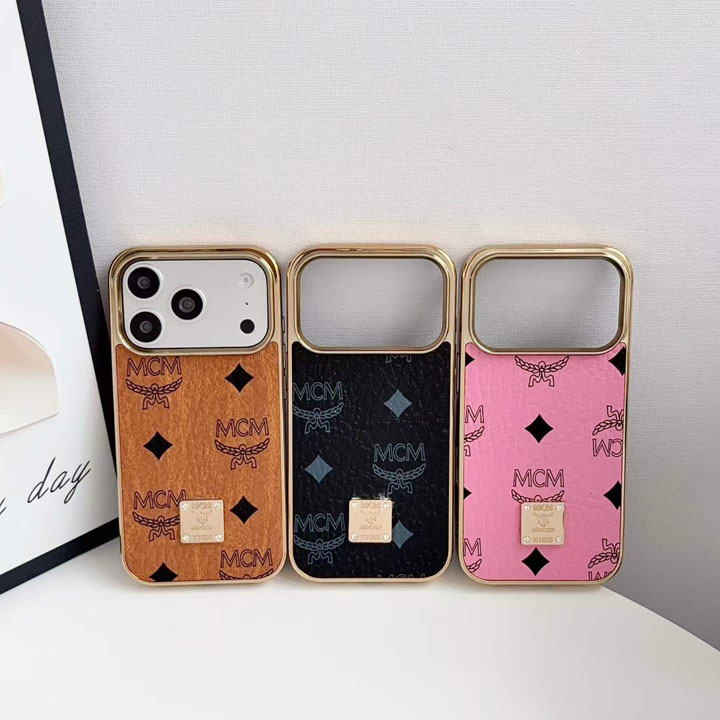 iphone18 ケース MCM 風 かっこいい ストリート