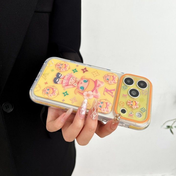 面白いカップル耐衝撃ルイヴィトンiphone16ケースブランド
