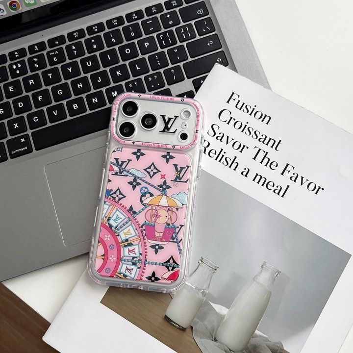 ルイヴィトンおしゃれ芸能人衝撃吸収iphone15ケースブランド
