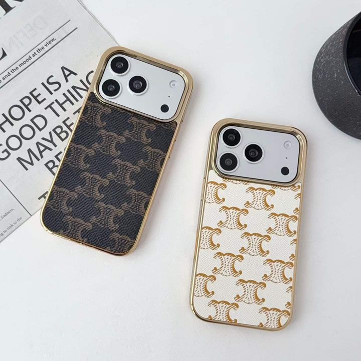 iphone18 ケース セリーヌ風 シンプル 流行り