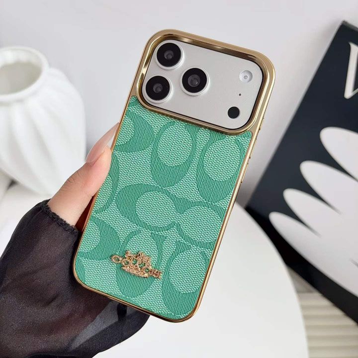 iphone17 pro 携帯 ケース コーチ風 かわいい 面白い