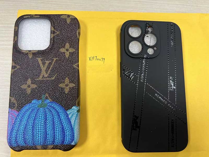 エルメス風、ルイ・ヴィトン iPhone15 Pro ケース