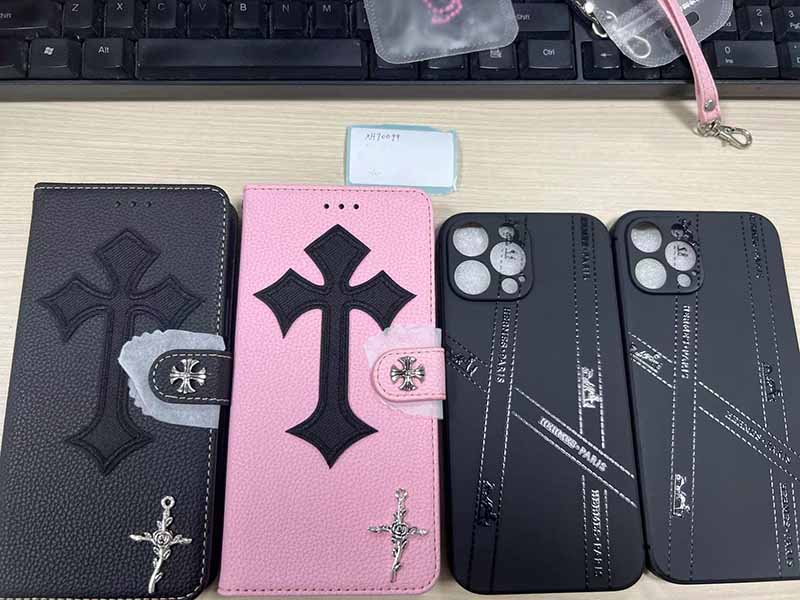 エルメス風、クロームハーツ iPhone12 Pro Max ケース