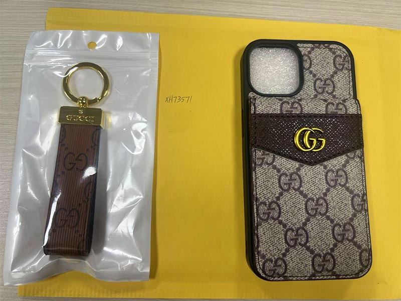 1787266182943101.jpg iPhone15 ケース グッチ風 ベージュブラウン カード収納