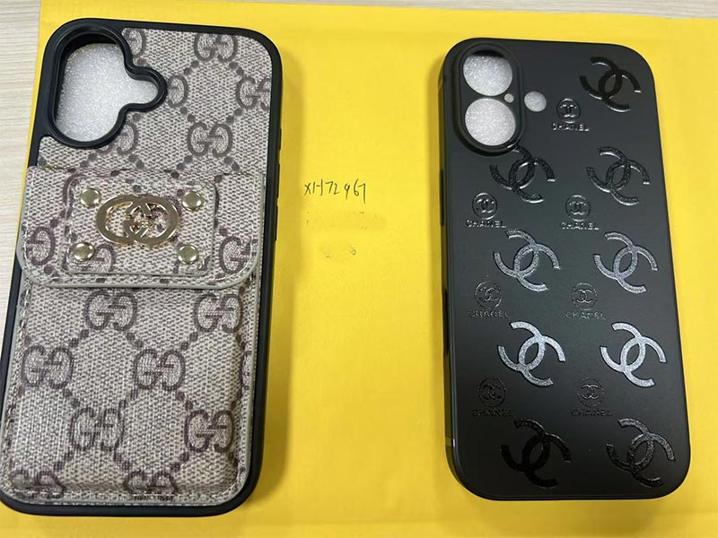 1787266224913471.jpg iPhone16 ケース グッチ風 カード収納 メタルロゴ付き