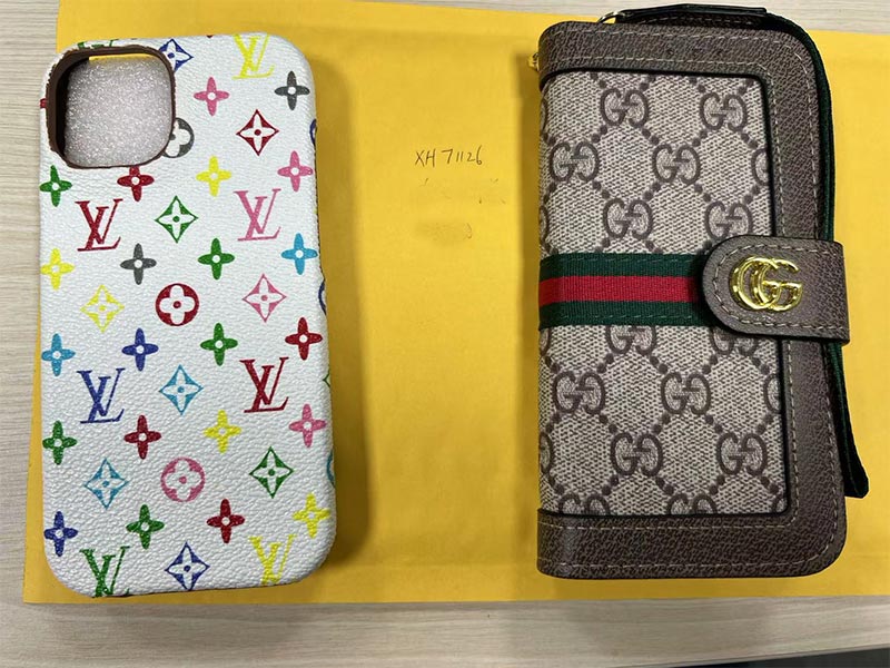 1787269692661425.jpg iPhone15 携帯 ケース グッチ風 ブラウン手帳型 カード収納