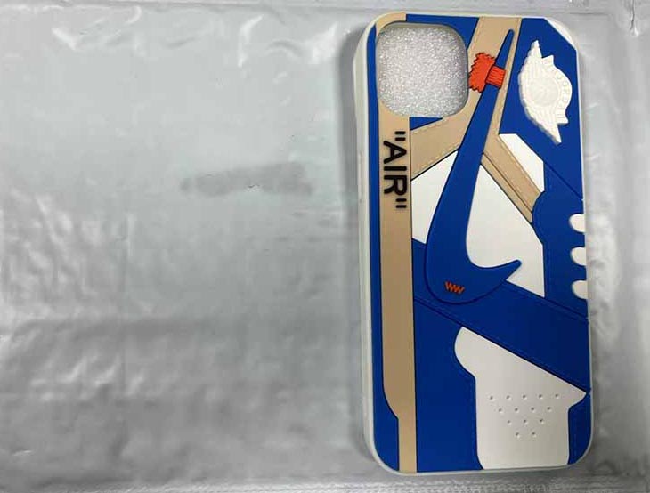 iPhone14 携帯 ケース ナイキ風 スポーティー メンズ