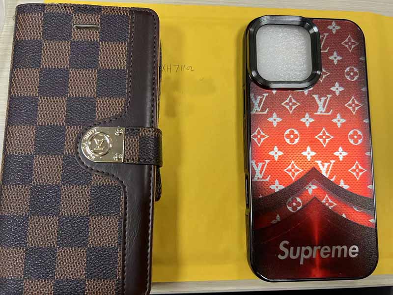 iPhone13Pro ケース シSupreme風 メンズ ハイブランド スマホケース
