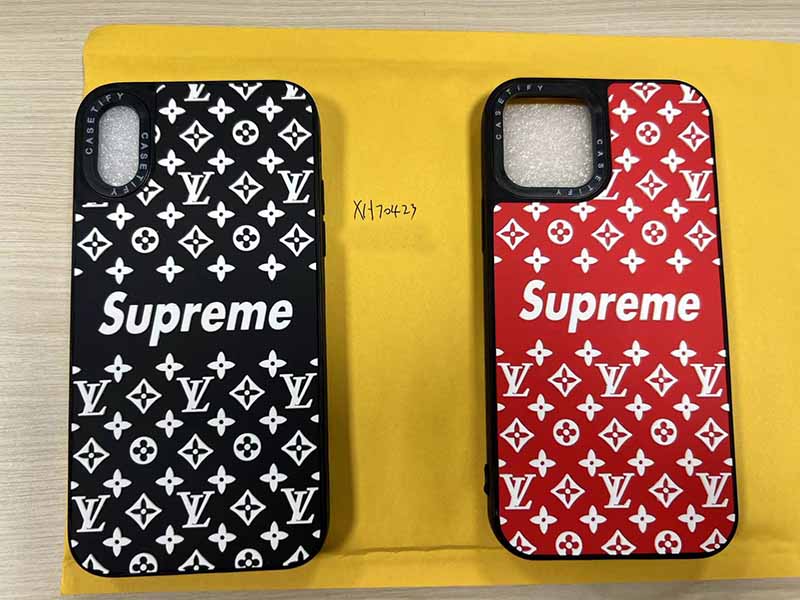 iPhone ケース シュプリーム風 ハイブランド