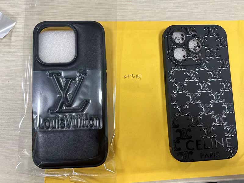 iPhone14 Pro ケース セリーヌ風 シリコン メンズ