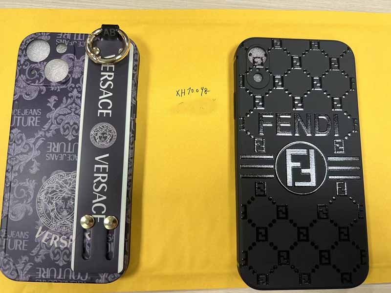 iPhone13 ケース ヴェルサーチェ フェンディ風  ブランド